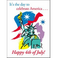 Standard Fourth of July Postcards (4-1/4" x 5-1/2")